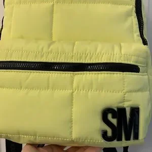 Steve Madden Bright Yellow Quilted / Puffy Nylon Backpack Steve Madden | Bags | Steve Madden Bright Yellow Quilted  main image 3